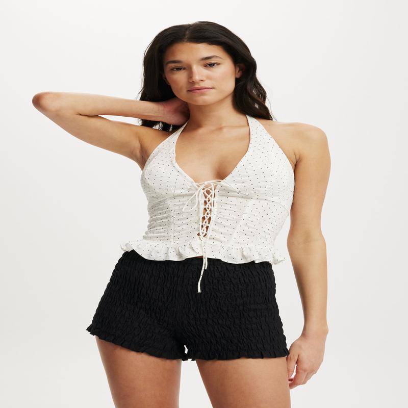 Willow Tie Up Halter Top