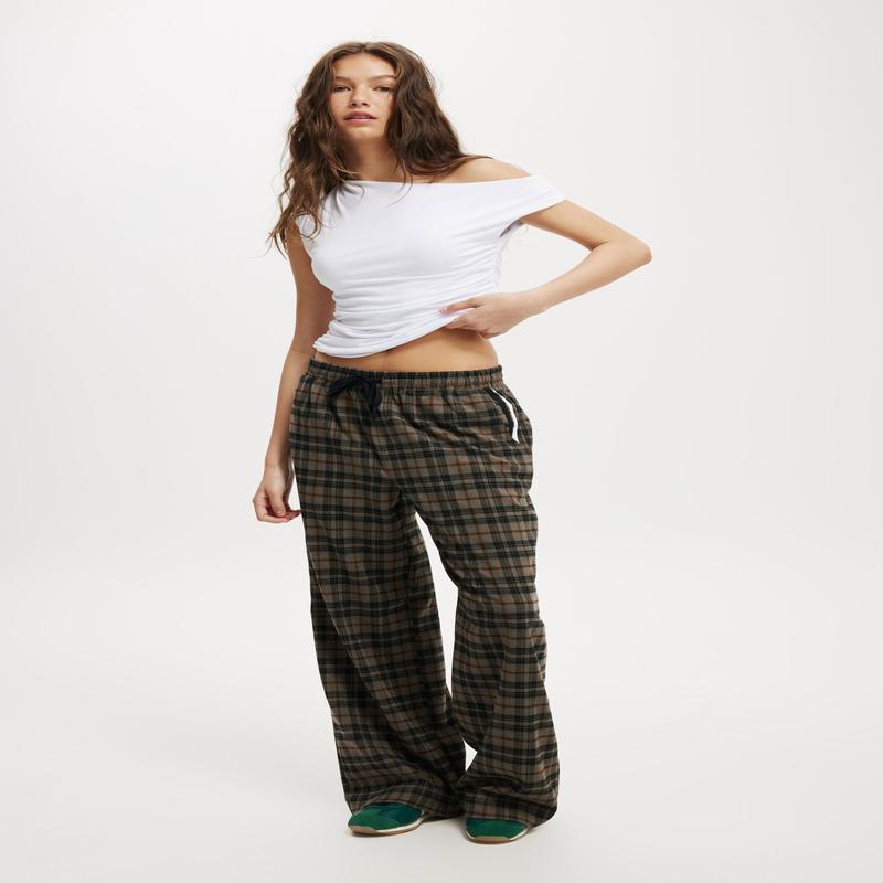 Wren Check Pant