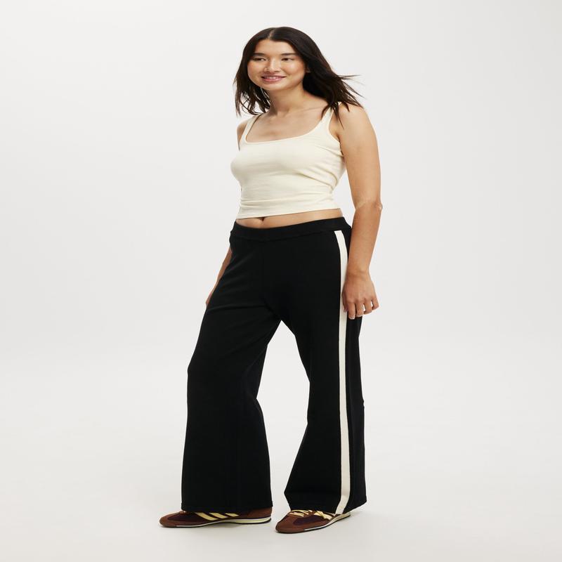 Wide Leg Knit Pant