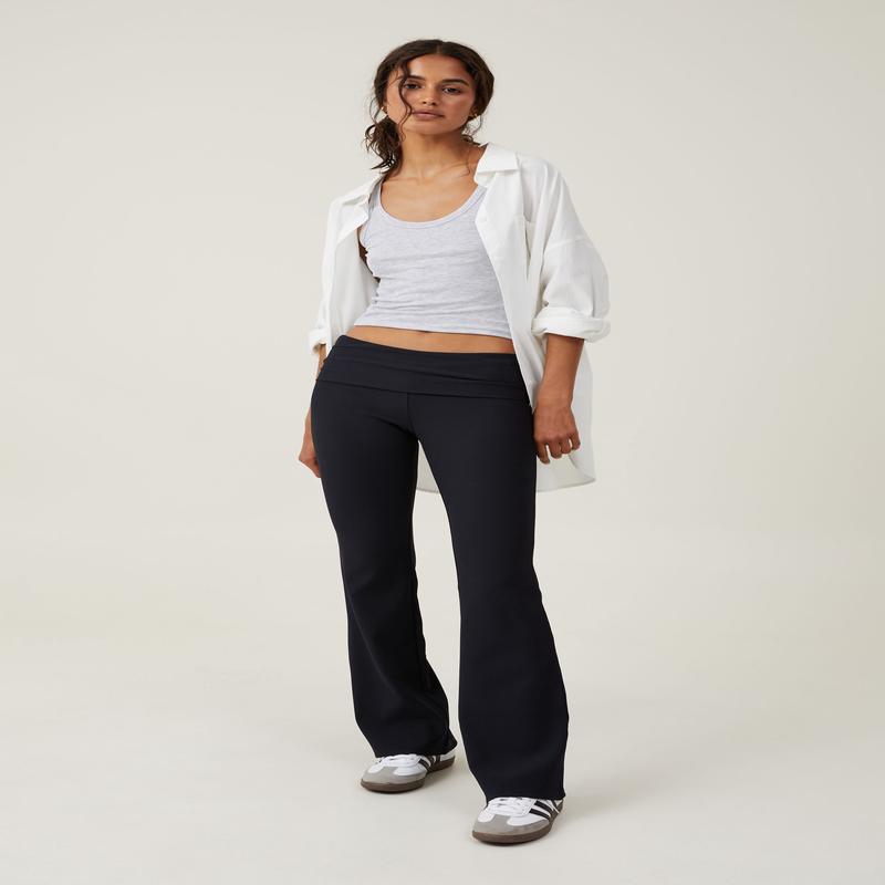 Bella Bootleg Rib Pant