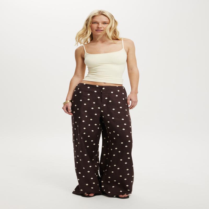 Luxe Linen Wide Leg Pant