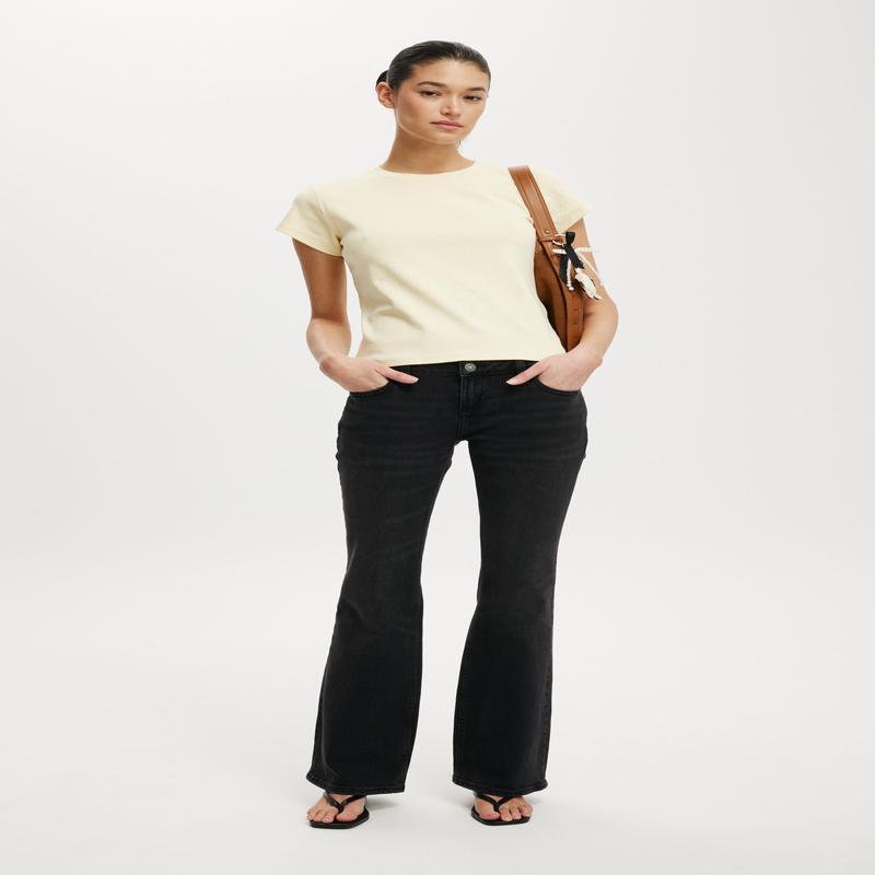 Low Rise Bootcut Jean