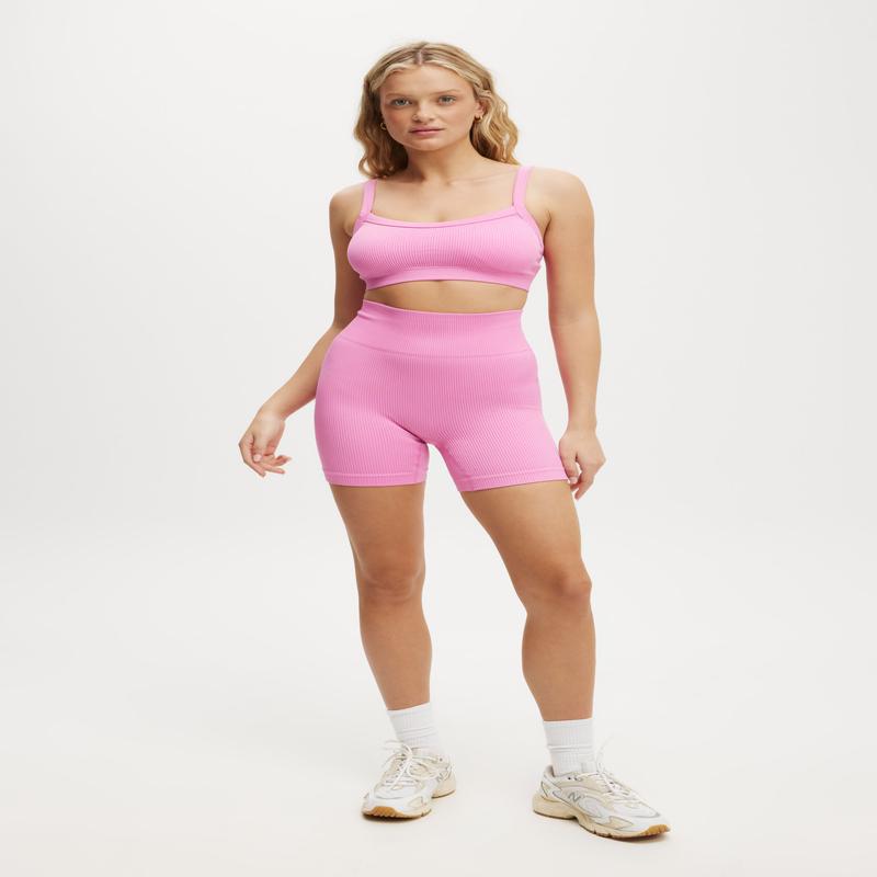 Seamless Rib Bike Short