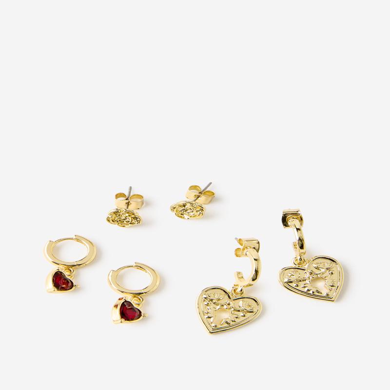 3Pk Mid Earring