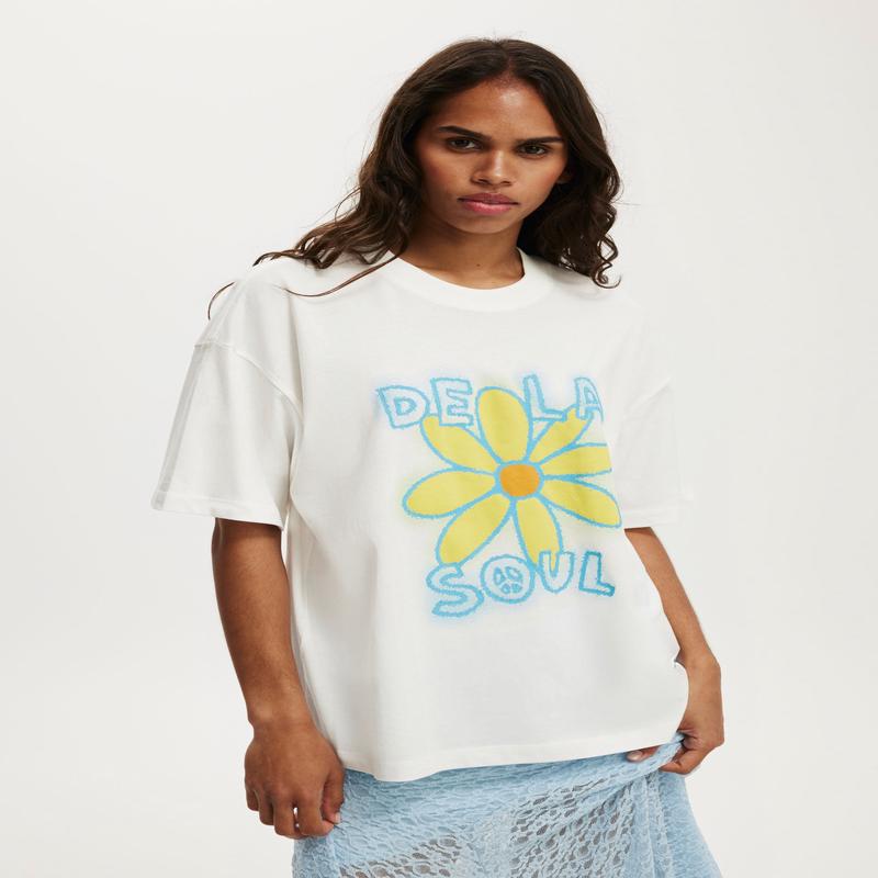 De La Soul Boxy Graphic Music Tee