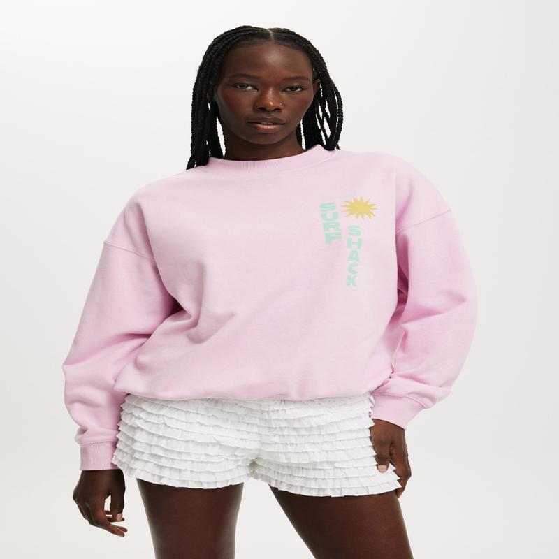 Graphic Crew Sweatshirt