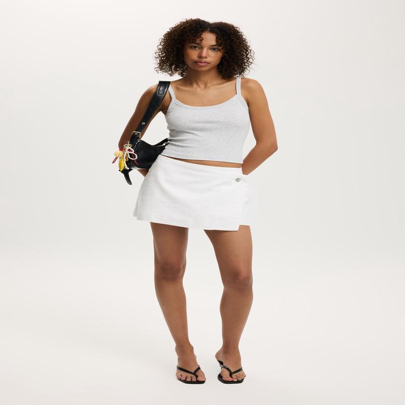 Sophie Wrap Mini Skirt