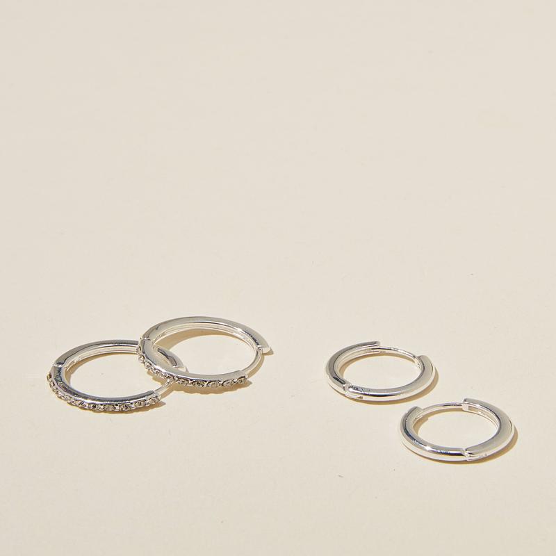 2Pk Mid Earring