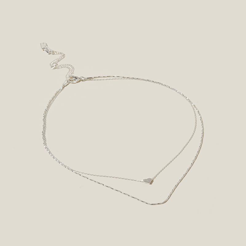2Pk Fine Chain Necklace