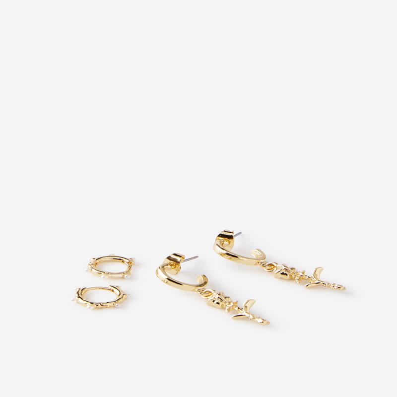 2Pk Mid Earring