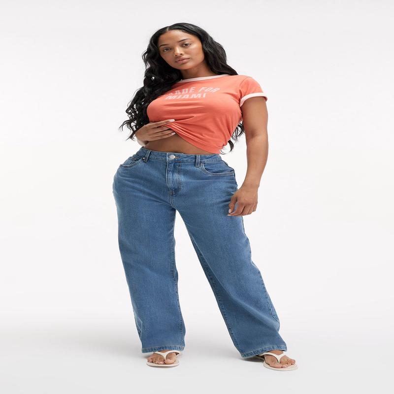 Curvy Stretch Straight Jean