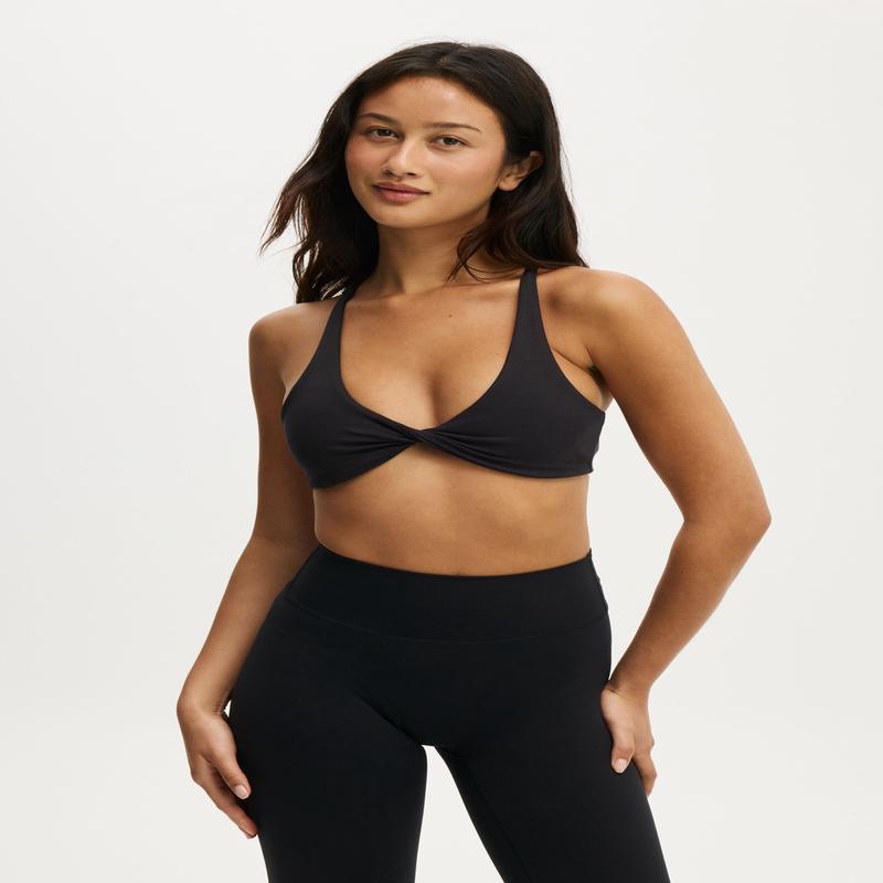 Ultra Soft Twist Front Crop