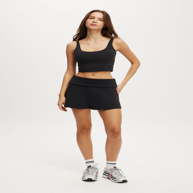 Ultra Soft Roll Over Skirt