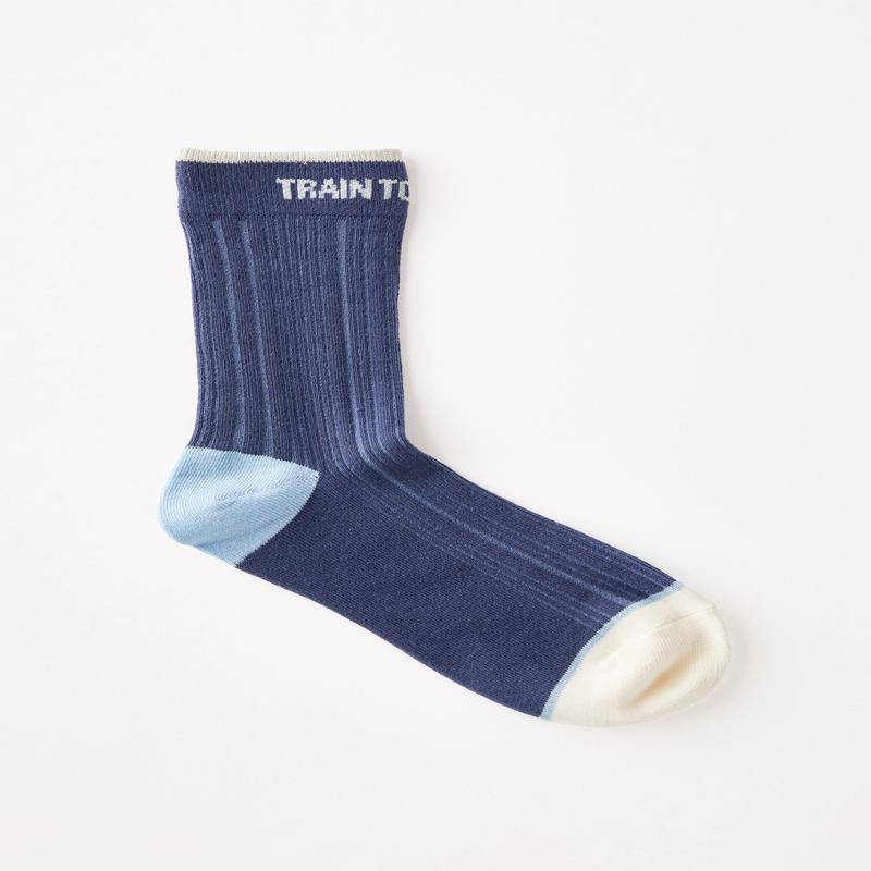 Graphic Crew Sock