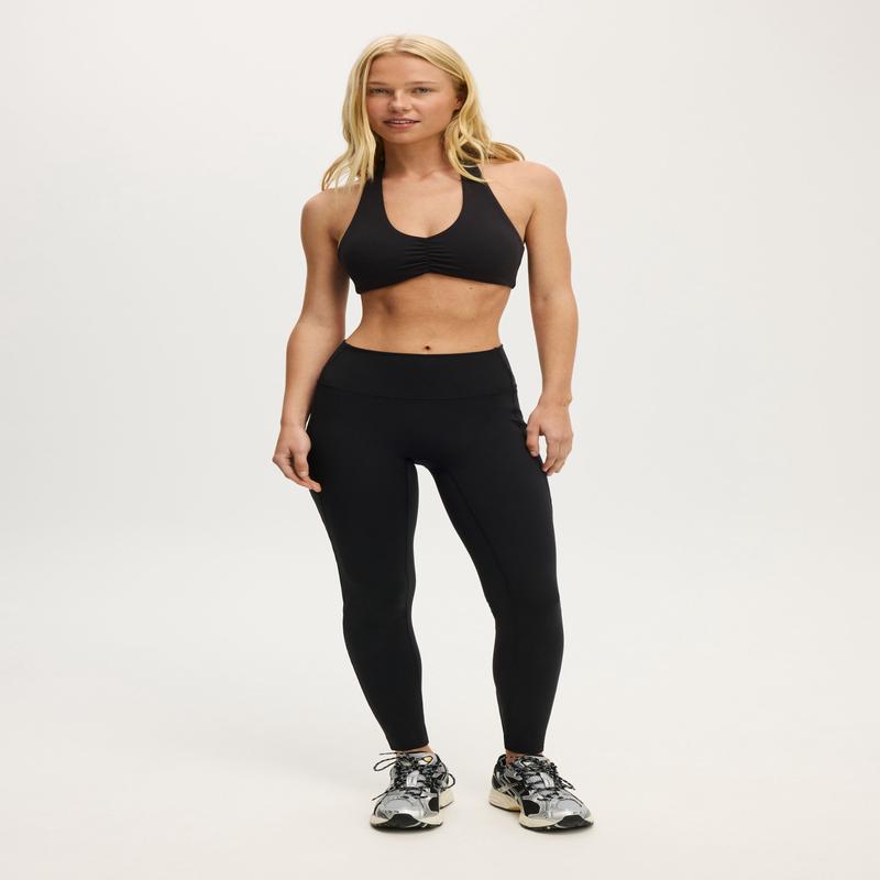 Ultra Soft Side Pocket Full Length Tight