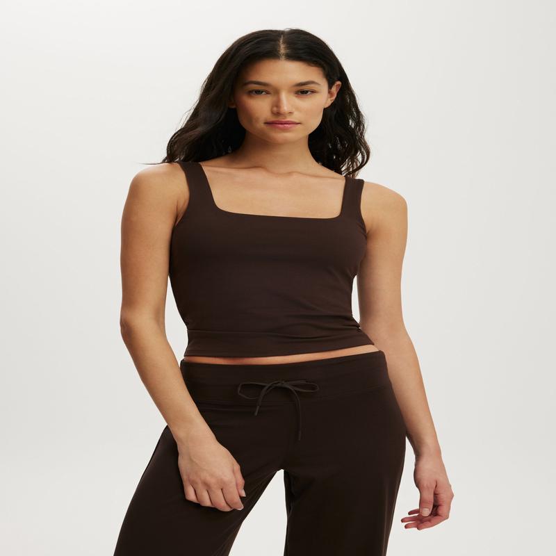 Ultra Soft Square Neck Tank
