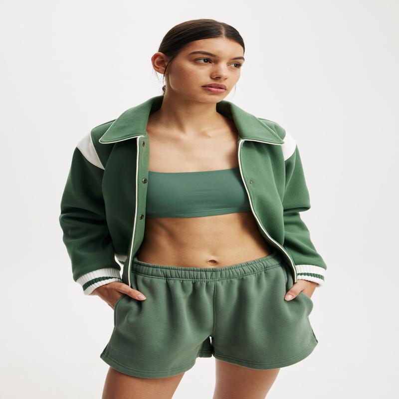 On Field Panelled Bomber Jacket