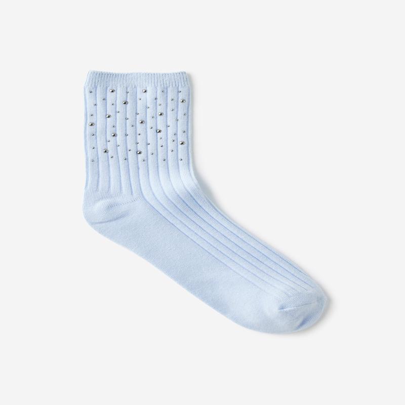 Embellished Crew Sock