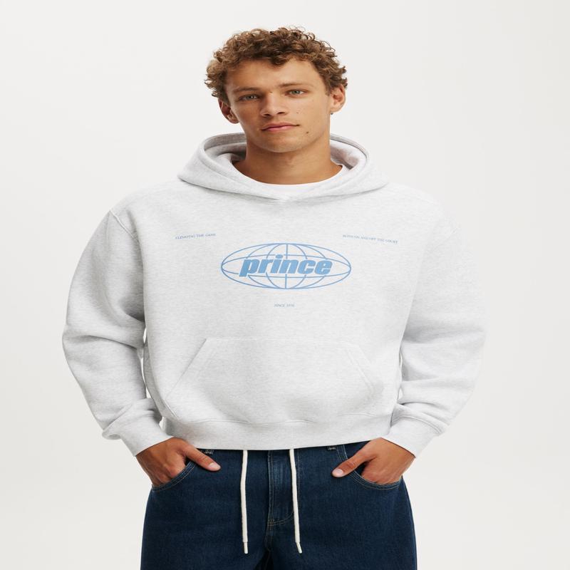 Cropped Fit Prince Hoodie