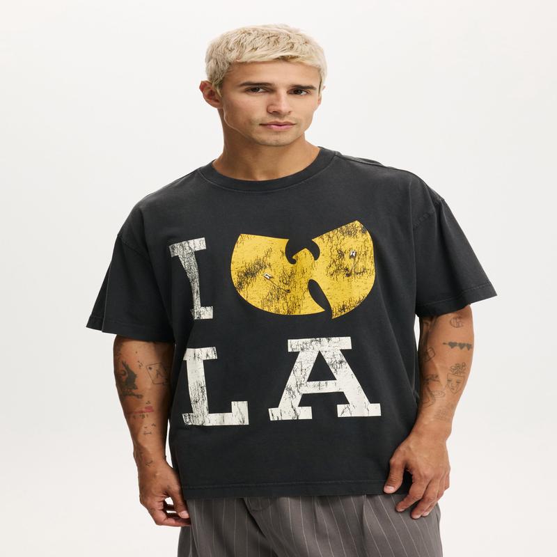 Wu-Tang Clan Box Fit Music T-Shirt