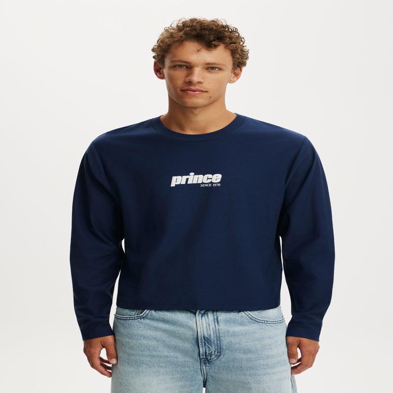Cropped Fit Prince Ls T-Shirt