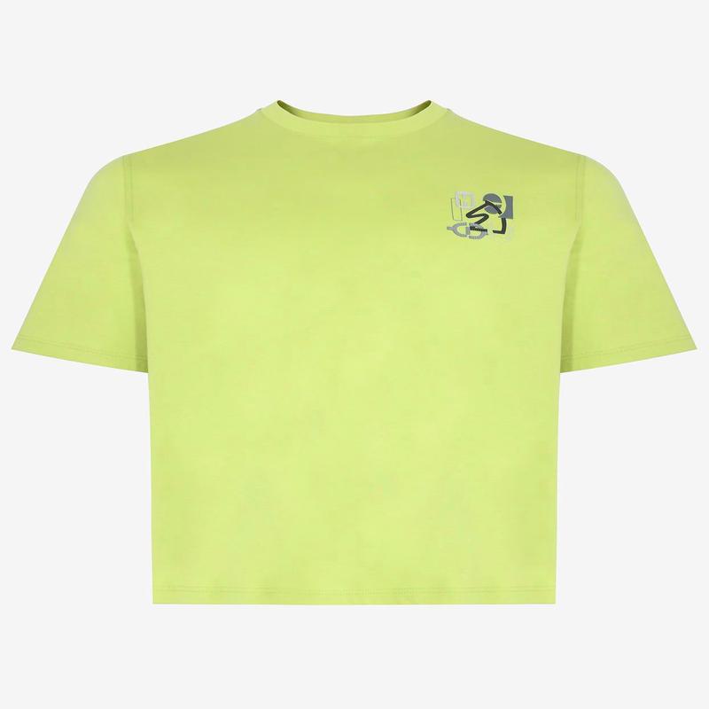 \"H Puzzle\" Print T-shirt