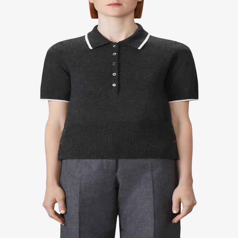 65 Jersey Intarsia Polo T-shirt