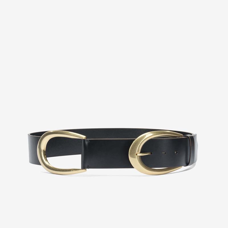 Anita Wide Leather Belt